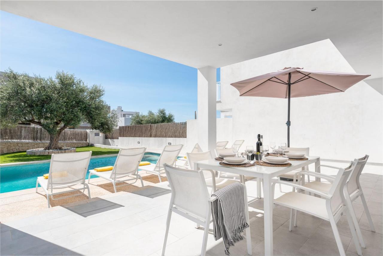 Stunning Villa Marianella Gris, Pool, Bbq, Ac, Free Wifi Cala d'Or  Luaran gambar